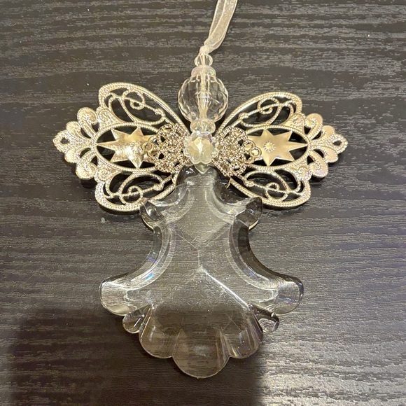 Elegant Crystal Angel Ornament - Picture 1 of 2